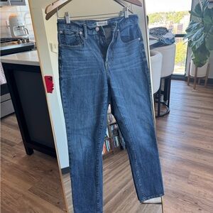 Madewell High-Rise Slim Boyfriend Jean